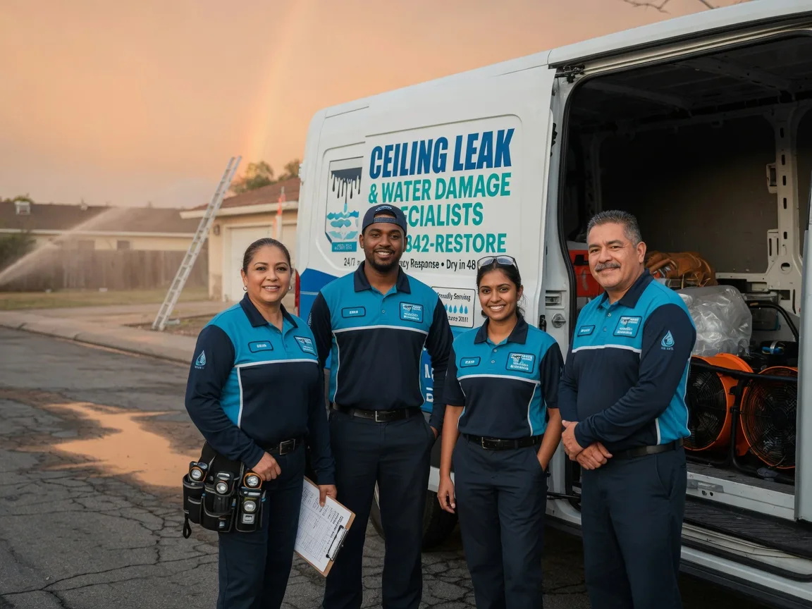Ceiling Leak Cleanup company in Barksdale, TX