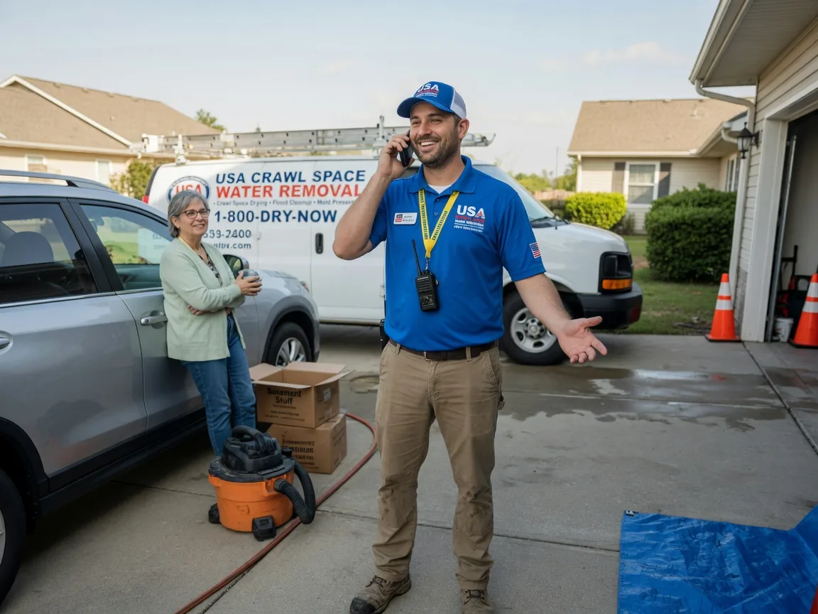 Crawl Space Water Removal Barksdale, TX FAQs